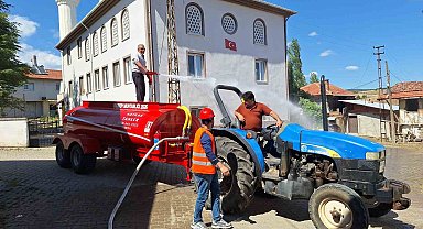 Hayırsever vatandaş bağışladı: Köylüler, itfaiye gelene kadar yangınlara kendileri müdahale edecek