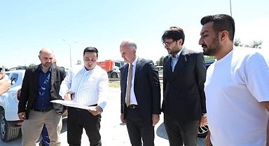 İnegöl Belediyesi asfaltlama çalışmasına devam ediyor