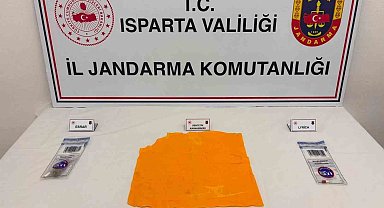 Isparta'da 10 bin kullanımlık sentetik uyuşturucu ele geçirildi: 1 tutuklama