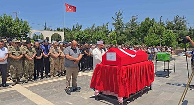 Jandarma Uzman Çavuş Selçuk Topaloğlu, son yolculuğuna uğurlandı