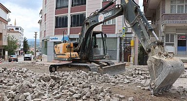 Kavak'ta ulaşımı rahatlatacak çalışma başladı
