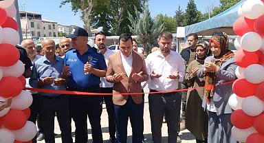 Kaymakam Algın, ADEM yıl sonu sergisine katıldı