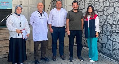 Kaynaşlı'da süt ürünleri üretim süreçleri yerinde incelendi