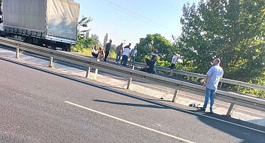 Kazaya karışan hemşire çift, hayat için seferber oldu