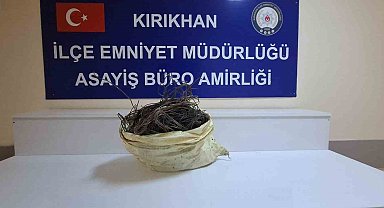 Kırıkhan'da 3 buçuk milyon TL'lik kablo çalan 3 kişi tutuklandı