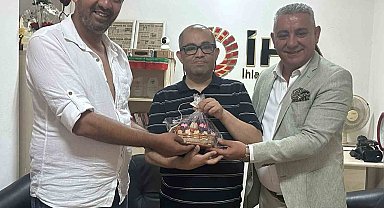 Kırşehir Beyazay Derneği'nden gazetecilere ziyareti