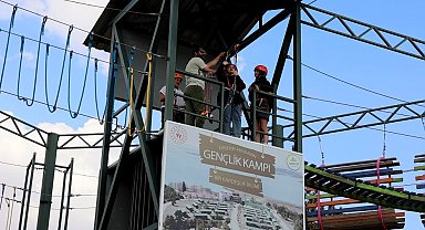 Kırşehir'deki Ahi Evran Gençlik Kampı gençlerin buluşma noktası oldu