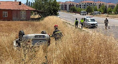 Konya'da otomobiller çarpıştı: 4 yaralı