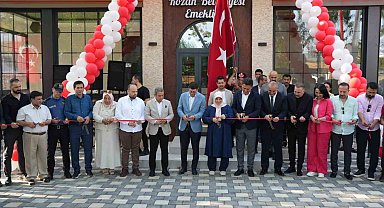 Kozan'da emeklilere özel sosyal tesis hizmete açıldı