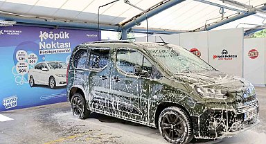 Küçükçekmece Belediyesi'nden araç sahiplerine köpük noktası hizmeti