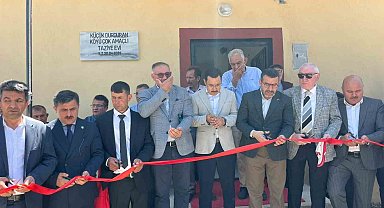Küçükdurduran Köyü'nde dayanışmanın eseri Taziye Evi hizmete açıldı