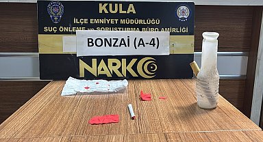 Kula Emniyeti'nden bir gecede 3 uyuşturucu operasyonu