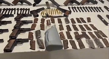 Kütahya'da kaçak silah ve uyuşturucu operasyonu, 5 şüpheli yakalandı