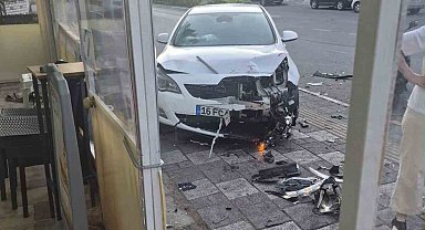 Lüleburgaz'da otomobiller çarpıştı: Bir sürücü hastaneye kaldırıldı