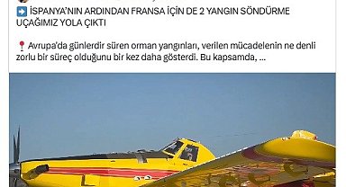 Macron'dan Türkiye'ye "uçak" teşekkürü