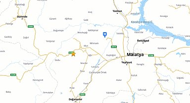 Malatya'da 4.1 büyüklüğünde deprem
