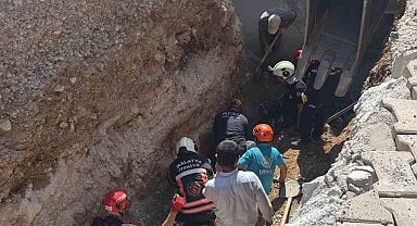 Malatya'da yol çalışmaları sırasında göçük: 2 işçi hayatını kaybetti