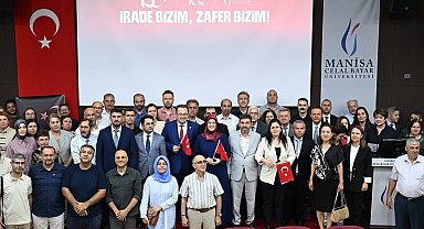Manisa CBÜ'de 15 Temmuz anma programı gerçekleştirildi
