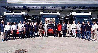 Manisa'nın ulaşım filosuna 15 yeni otobüs