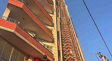 Mardin'de apartman dairesinde çıkan yangın söndürüldü
