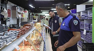 Melikgazi Zabıta'dan marketlerde sıkı denetim