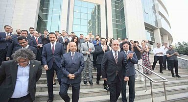 Mersin Cumhuriyet Başsavcısı Ahmet Çelikkol Adana'ya uğurlandı