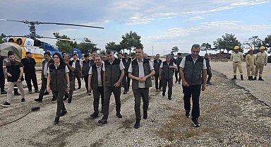Mersin'de orman yangınlarına karşı teyakkuz vurgusu
