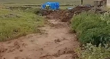 Meteoroloji uyarmıştı: Kağızman'da sel