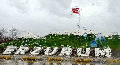 Meteoroloji'den Erzurum ve çevre iller için kuvvetli yağış uyarısı