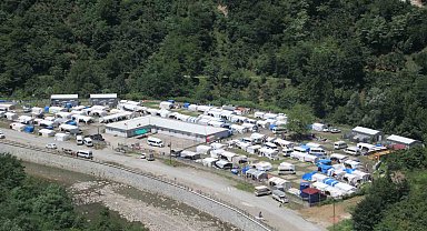 Mevsimlik tarım işçileri fındık hasadı için Ordu'da