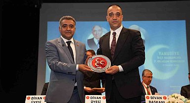 MHP Yakutiye ilçe kongresi yapıldı: Sinan Demir yeniden başkan