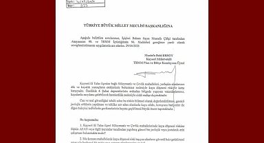 MHP'li Ersoy, 2 mahalledeki kaya düşmesi riskini meclise taşıdı