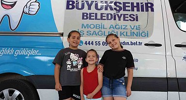Mobil ağız ve diş sağlığı klinikleri 5 ilçede vatandaşlarla buluştu