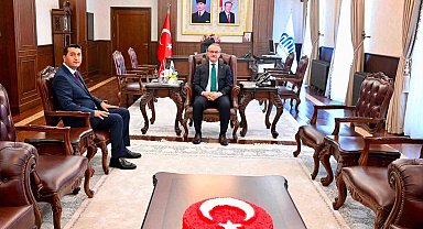 MTSO Başkan Adayı Boyraz'dan Vali Yavuz'a ziyaret