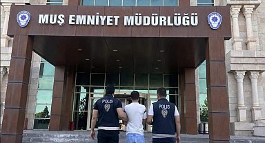 Muş'ta 9 yıl 10 gün hapis cezası bulunan hükümlü yakalandı
