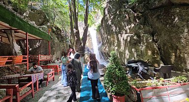 Nehri Şelalesi'ne yoğun ilgi