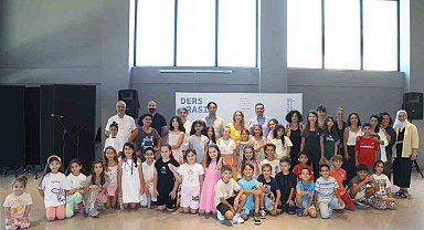 Nilüfer'de çocuklar 'Toprağın İzinde' sanatı ve doğayı keşfetti
