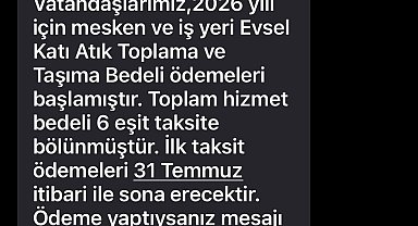 Odunpazarı Belediyesi'nin katı atık toplama bedeli tepki çekmeye devam ediyor