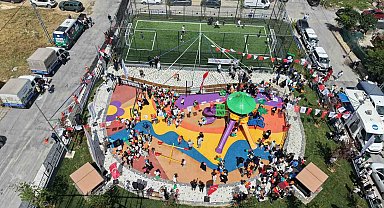 Özel çocuğun hayali, Arnavutköy'de yüzlerce çocuğun mutluluğu oldu