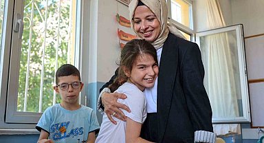 Özel ihtiyaçlı öğrenciler için açılan kurslar yerinde incelendi