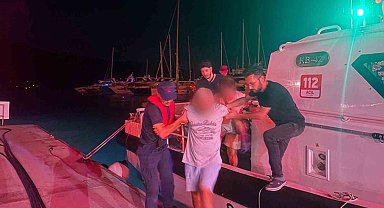 Özel teknede rahatsızlanan vatandaş için tıbbi tahliye