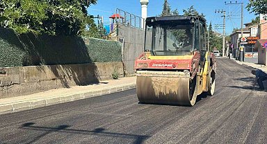 Pelitli Mahallesi Atatürk Caddesi asfaltlandı