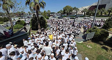 Samsun'da 2 bin Kur'an kursu öğrencisi camiye akın etti