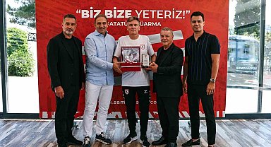 Samsunspor, Cedric Cattenoy ile vedalaştı