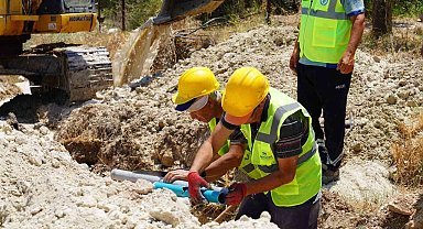 Seydikemer Gölbent'te İçme Suyu Altyapısı yenileniyor