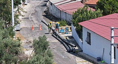 Söke Atburgazı'nda 4,6 milyon liralık içme suyu yatırımı başladı