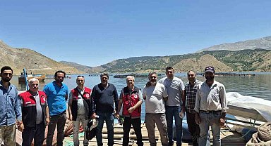 Su ürünleri yetiştiricilik tesislerinde denetim ve bilgilendirme çalışması