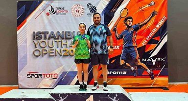 Tekirdağlı milli badmintoncudan altın ve bronz madalya