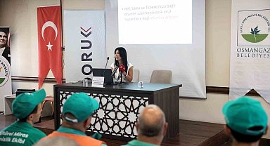 Temizlik işçilerine "Hepatit B" eğitimi