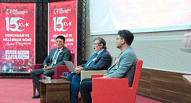 TOGÜ'de demokrasi destanı tanıklıklarla anlatıldı